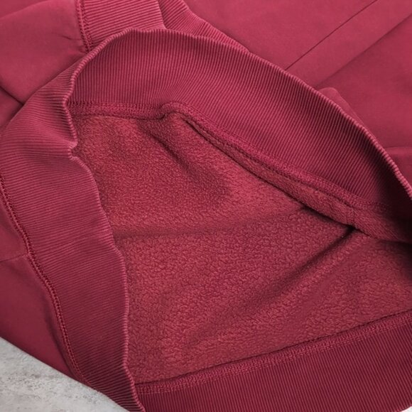 Tommy Hilfiger Red Hoodie Sweatshirt Pullover Fleece Hooded Mens Size Medium - Picture 10 of 13